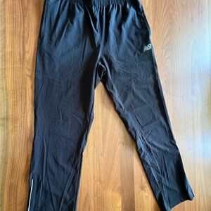 New Balance Black Sweatpants Tapered Joggers